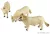 Britains - Accessories Cattle - Bovini White