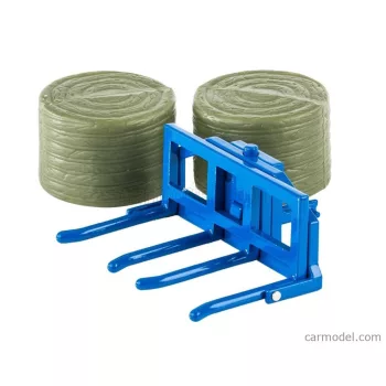   Britains - Accessories Fleming Double Bale Lifter - Balla Di Fieno Blue