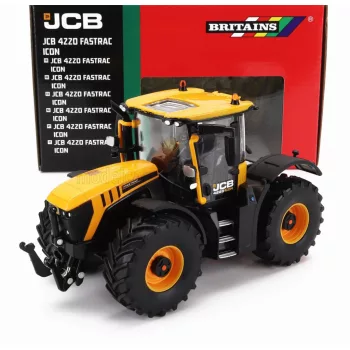 Britains - JCB 4220 FASTRAC ICON TRACTOR 2020 YELLOW BLACK