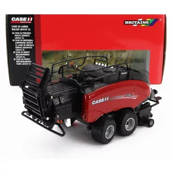 Britains - CASE-IH TRAILER LN434 LARGE BALER - RED BLACK