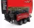 Britains - CASE-IH TRAILER LN434 LARGE BALER - RED BLACK
