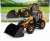 Britains - JCB TM4205 RUSPA GOMMATA - TRACTOR SCRAPER YELLOW BLACK
