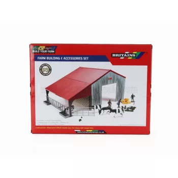  Britains - ACCESSORIES FARM BUILDING - DIORAMA STALLA CON ANIMALI VARIOUS