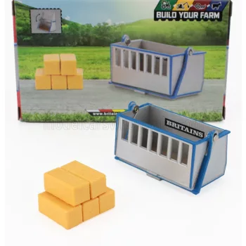 Britains - ACCESSORIES LINK BOX SILVER BLUE YELLOW