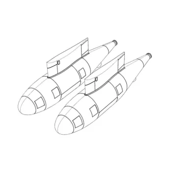Brengun - Refueling pod KC-130J (2pcs)