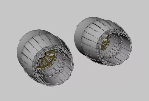 Brengun - MiG-29A engine nozzles