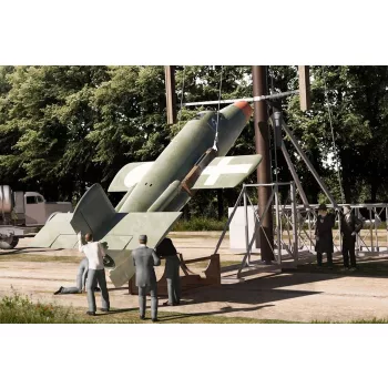   Brengun - 1/144 Bachem Ba-349 M52-M58 (two in box) plastic construction kit