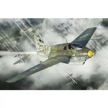   Brengun - 1/144 Me-163B Komet (two kits in box) plastic model kit (two pieces)
