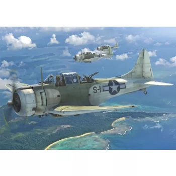   Brengun - 1/144 SBD-5 Dauntless „Atlantic theatre“ Plastic injection kit
