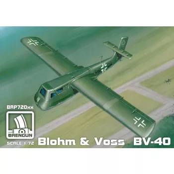 Brengun - 1/72 Blohm Voss BV-40 Plastic kit with PE parts