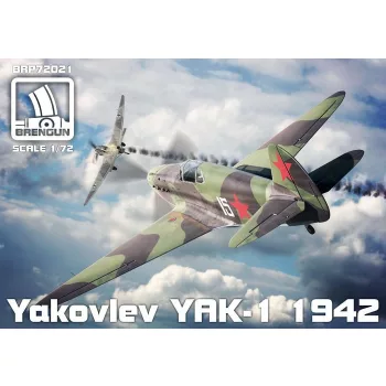 Brengun - 1/72 Jak-1 (mod  1942) plastic construction kit