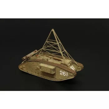   Brengun - 1/144 Mark IV Airship tug Resin construction kit of british special tank WWI