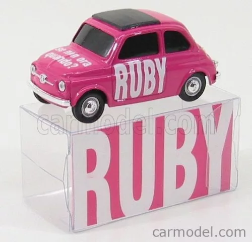 Brumm - Fiat 500 Ruby - Se Non Ora Quando? Pink