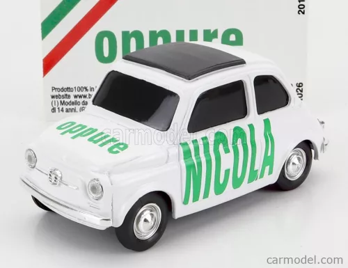 Brumm - Fiat 500 Nicola - Oppure White