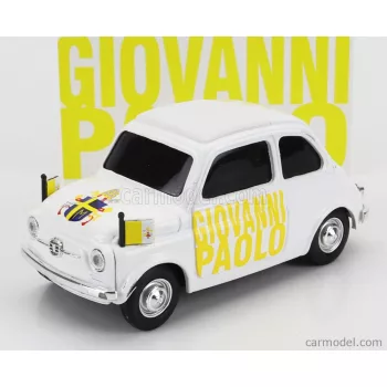 Brumm - Fiat 500 Papa Giovanni Paolo Ii - Beato Lui White