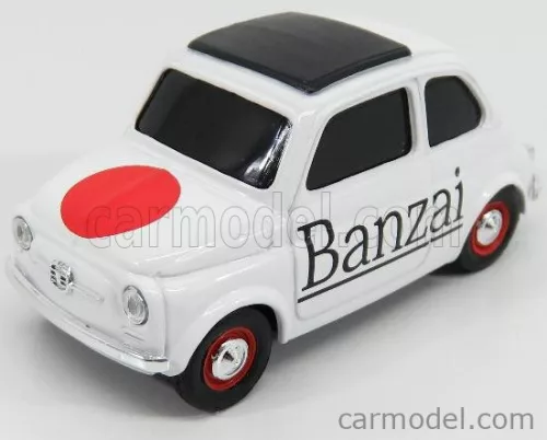 Brumm - Fiat 500 Brums Banzai 2017 White