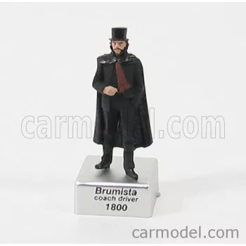 Brumm - Figures Brummista In Piedi + Piedistallo Black