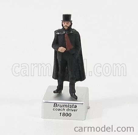 Brumm - Figures Brummista In Piedi + Piedistallo Black