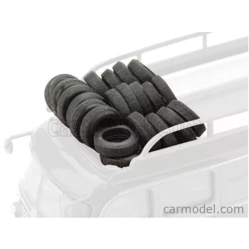 Brumm - Accessories 20 Gomme F1 Anteriori - Posteriori Black