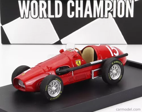 Brumm - Ferrari F1 500 F2 N 15 World Champion Winner English Gp Alberto Ascari 1952 Red