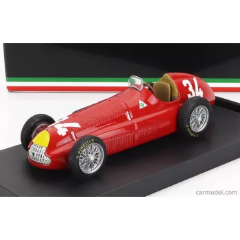   Brumm - Alfa Romeo F1 158 N 34 World Champion Winner Monaco Gp Nino Farina 1950 Red