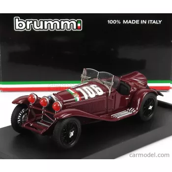   Brumm - Alfa Romeo 2300 Spider N 106 Winner Mille Miglia 1932 B.Borzacchini - A.Bignami Bordeaux