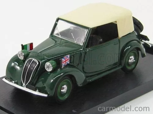 Brumm - Fiat 508C 1100 Cabriolet 1937 Cd Military Green