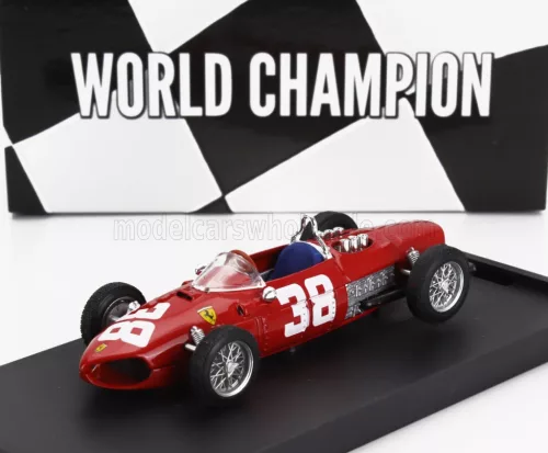 Brumm - FERRARI F1  156 N 38 WORLD CHAMPION 3rd MONACO GP 1961 PHIL HILL RED