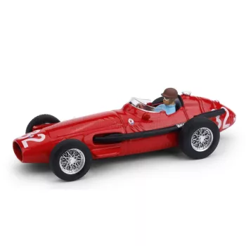   Brumm - MASERATI F1  250F N 32 WORLD CHAMPION WINNER MONACO GP 1957 JUAN MANUEL FANGIO - WITH DRIVER FIGURE RED