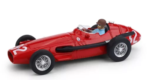Brumm - MASERATI F1  250F N 32 WORLD CHAMPION WINNER MONACO GP 1957 JUAN MANUEL FANGIO - WITH DRIVER FIGURE RED