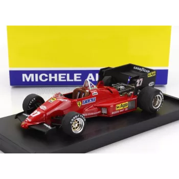   Brumm - FERRARI F1 126C4 N 27 WINNER BELGIUM GP 1984 MICHELE ALBORETO RED BLACK