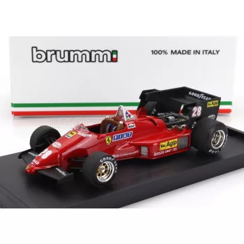   Brumm - FERRARI F1  126C4 N 28 BELGIUM GP 1984 RENE ARNOUX RED BLACK