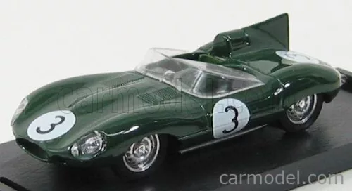 Brumm - Jaguar D Type Le Mans N 3 1956 Jack Fairman Green