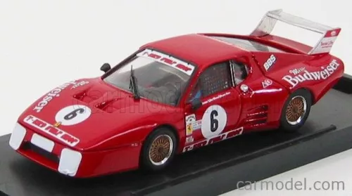 Brumm - Ferrari 512Bb Lm N 6 Daytona 1982 Wollek - Doeren - Lanier (Telaio 30559) Red