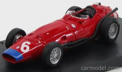 Brumm - Maserati F1 250F 12Cil N 6 Gp Italia 1957 Jean Behra Red