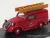 Brumm - Fiat 500B Van Vigili Del Fuoco Servizio Prevenzione 1946 Red