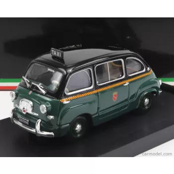   Brumm - Fiat 600 Multipla I Series Taxi Roma 1956 Green Black