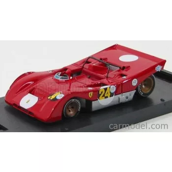   Brumm - Ferrari 312 Pb N 24 1000Km Buenos Aires 1971 Ignazio Giunti Red