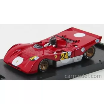   Brumm - Ferrari 312 Pb N 24 1000Km Buenos Aires 1971 Ignazio Giunti Red