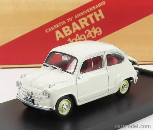 Brumm - Fiat 600 Derivazione Abarth 750 1956 Light Grey