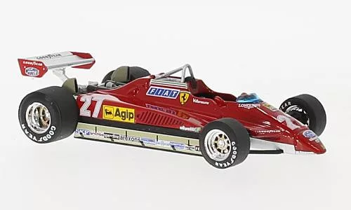 Brumm - Brumm, Ferrari 126C2 turbo, Formel 1, GP San Marino, 1982, #27, 1:43