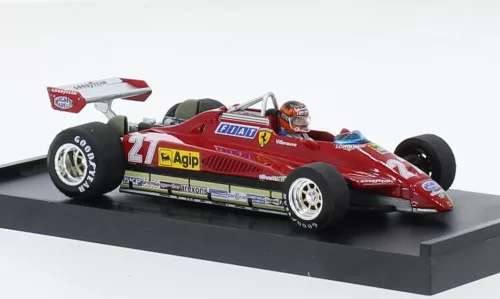Brumm - Brumm, Ferrari 126C2 turbo, Formel 1, GP San Marino, 1982, #27, 1:43