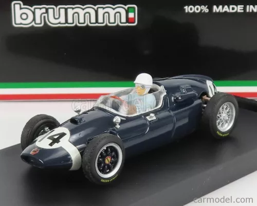 Brumm - Cooper F1 T51 N 14 Winner Italy Gp 1959 Stirling Moss - With Driver Figure Blue