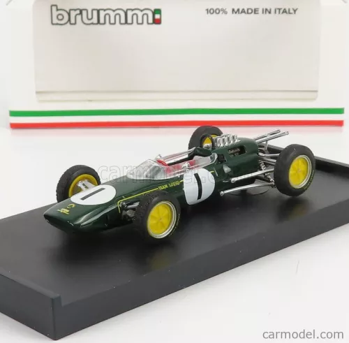 Brumm - Lotus F1 25 N 1 Winner Belgium Gp Jim Clark 1963 World Champion Green