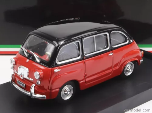 Brumm - Fiat 600 D Multipla 1960 Red Black