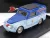 Brumm - Fiat 500C Belvedere Telefunken Assistenza 1950 Light Blue Blue