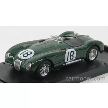   Brumm - Jaguar C-Type 3.4L Team Jaguar Cars Ltd N 18 Winner 24H Le Mans 1953 T.Rolt - D.Hamilton British Racing Green