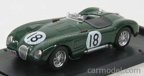 Brumm - Jaguar C-Type 3.4L Team Jaguar Cars Ltd N 18 Winner 24H Le Mans 1953 T.Rolt - D.Hamilton British Racing Green