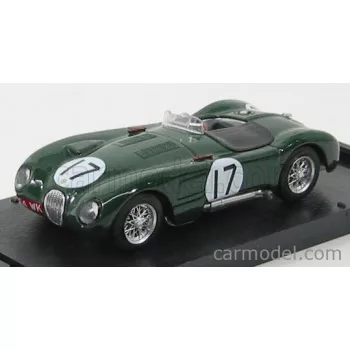   Brumm - Jaguar C-Type 3.4L S6 Team Jaguar Cars Ltd N 17 2Nd 24H Le Mans 1953 S.Moss - P.Walker British Racing Green