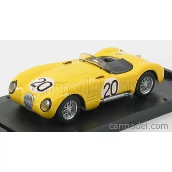   Brumm - Jaguar C Type 9Th Le Mans 1953 Laurent-Tornaco N 20 Yellow